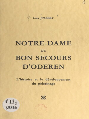 cover image of Notre-Dame du Bon-Secours d'Oderen
